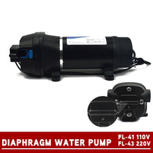 Load image into Gallery viewer, AC 110V 220V Diaphragm Water Pump Self-priming 40 PSI Pressure 4.5 GPM
