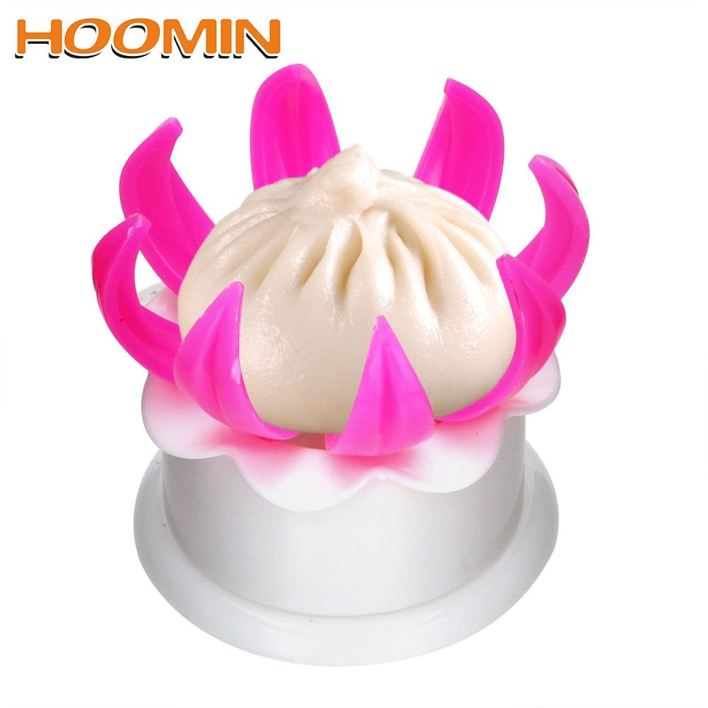HOOMIN 1Pcs DIY Pastry Pie Dumpling Maker Chinese Baozi Mold Baking and Pastry Tool Steamed Stuffed Bun Making Mould