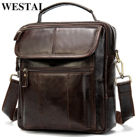 WESTAL Men's Bag Genuine Leather