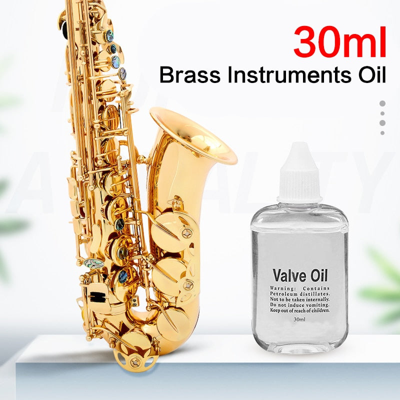 Valve Lubricating Oil for Sax Saxophone, Clarinet, Flute, Trumpet, Horn & Brass Instruments