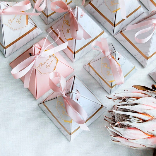 Pyramid Marble Candy Box