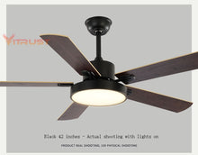 Load image into Gallery viewer, Modern pendant fan with light - Fan 42 52 inch
