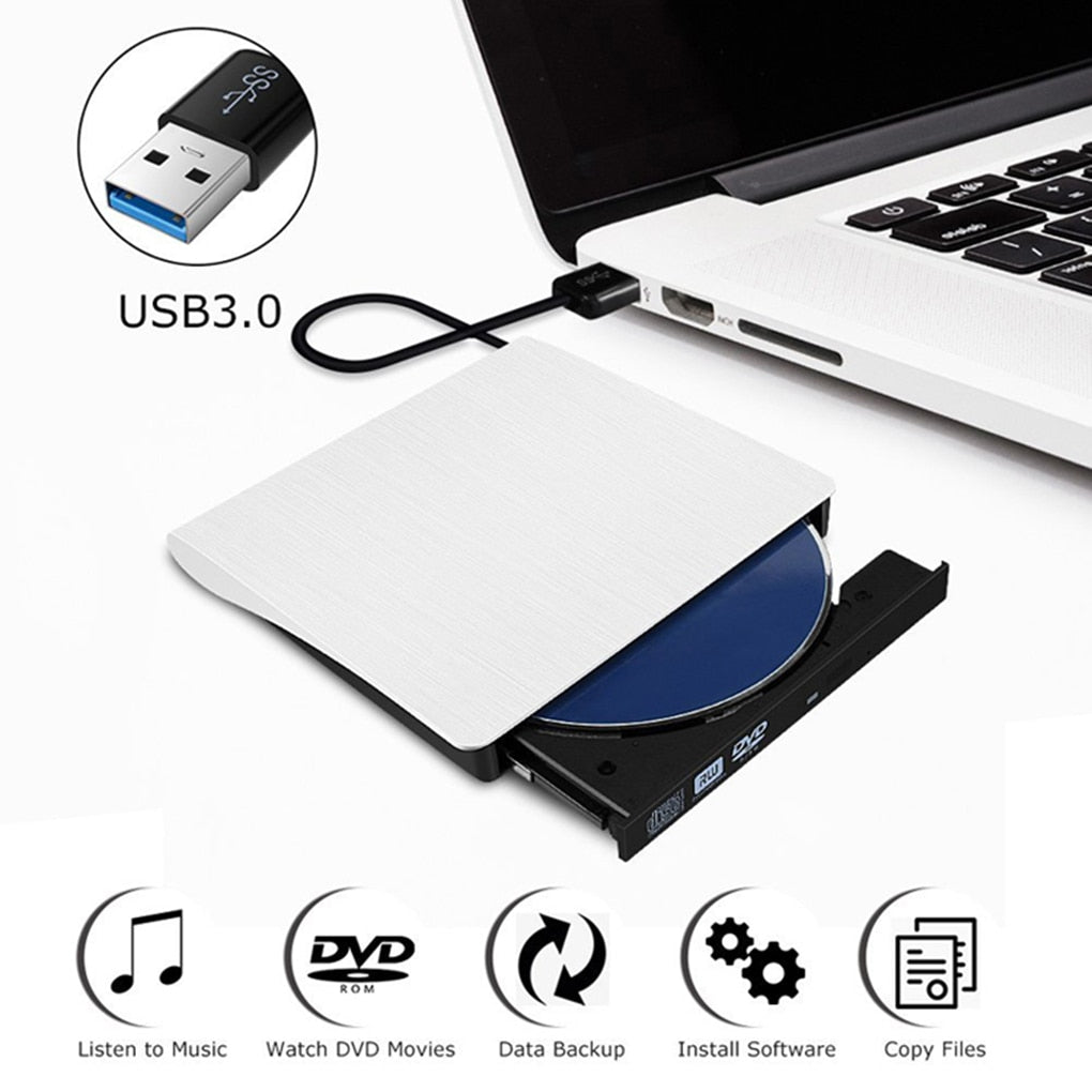 Portable USB 3.0 DVD-ROM