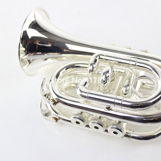 Professional Bach TR6500 Bb Pocket Trumpet Sliver