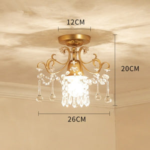 Modern gold ceiling lamps E27 bulb