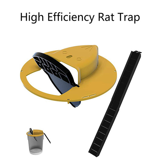 Reusable Smart Mouse Rat Trap Plastic Flip N Slide Bucket Lid Mouse Rat Mouse Trap Humane Or Lethal Trap Door Style Multi Catch