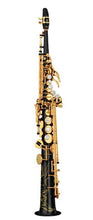 Load image into Gallery viewer, JM Made in Japan 82Z Brass Straight Soprano Sax Saxophone Bb B Flat Woodwind Instrument Natural Shell Key Carve Pattern
