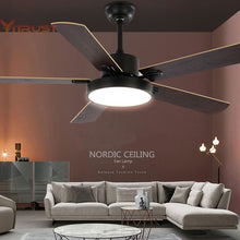 Load image into Gallery viewer, Modern pendant fan with light - Fan 42 52 inch
