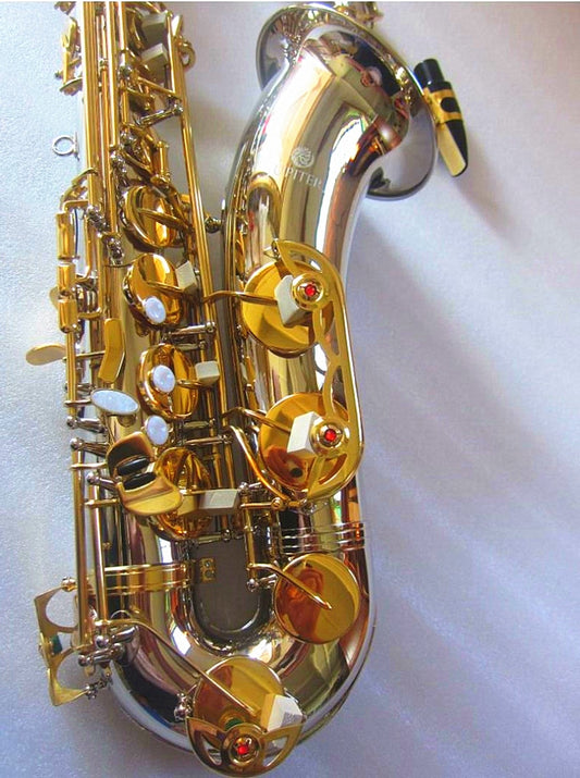 JUPITER Tenor Saxophone Silver nickel plating Gold Keys