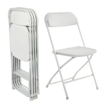 Load image into Gallery viewer, 5pcs Portable Plastic Folding Chairs
