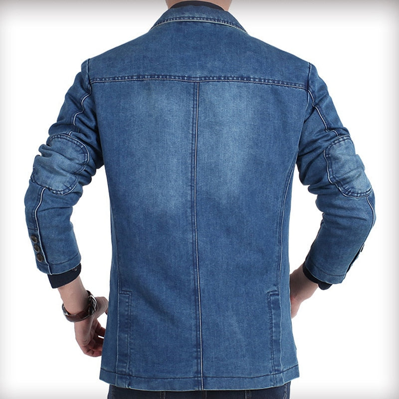 Men's Denim Blazer