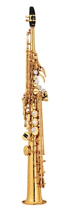 JM Made in Japan 82Z Brass Straight Soprano Sax Saxophone Bb B Flat Woodwind Instrument Natural Shell Key Carve Pattern