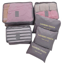 Load image into Gallery viewer, 6pc Travel Storage Bag
