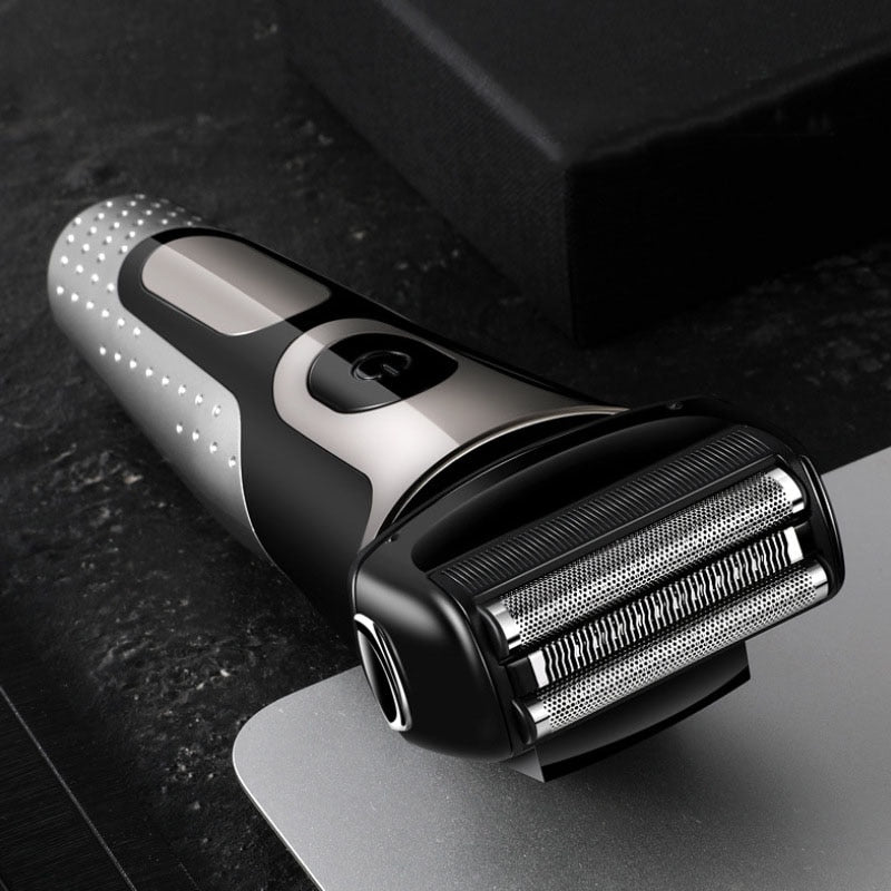 Reciprocating Electric Shaver for Men With Sideburns Knife, USB Charger