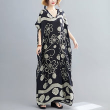 Load image into Gallery viewer, Cotton satin plus size vintage dresses
